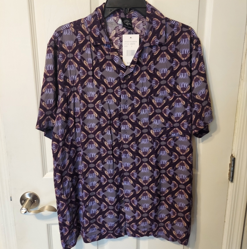 Grey Zone Shirt Button Down SzS